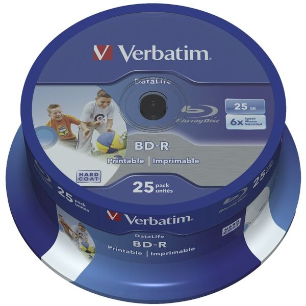 Verbatim Blu-ray BD-R 25 Stück Spindel