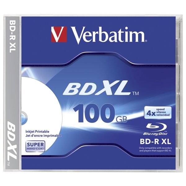 Verbatim Blu-ray BD-R 1 Stück Jewel Case