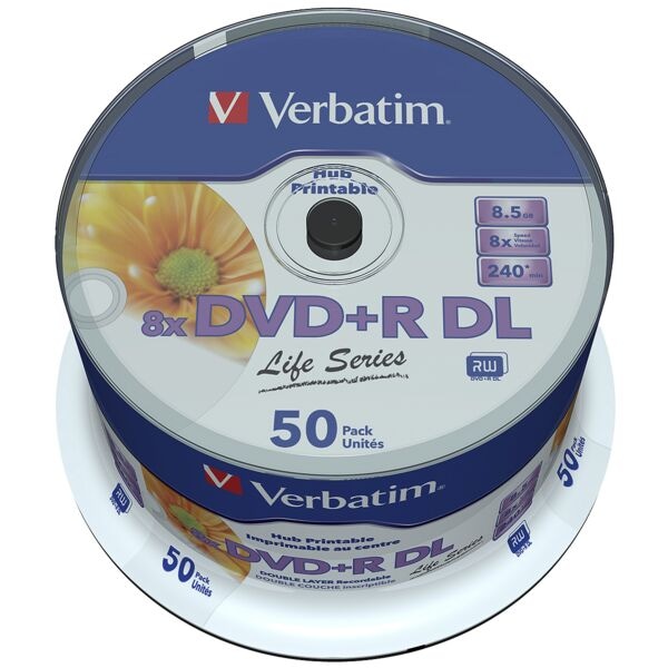 Verbatim DVD+R 50 Stück Spindel