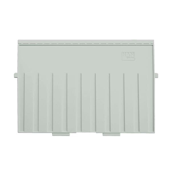 Han Stützplatte A4 Quer 9024 Ohne Sichtreiter Grau, 30.7x21.6 Cm