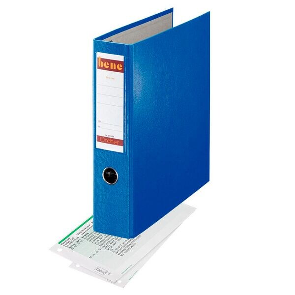 bene Doppelordner 2x A5 quer blau
