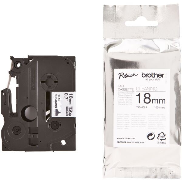 Brother Reinigungskassette »TZe-CL4« 18 mm, 1.8 cm
