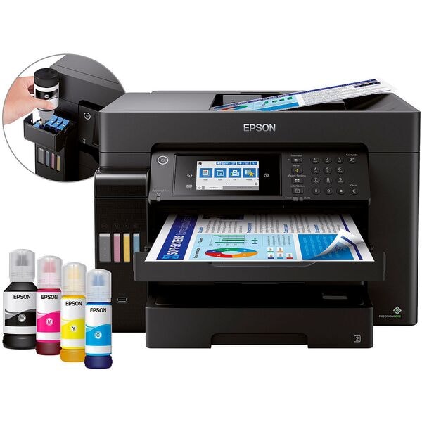 Epson Tintenstrahl-Multifunktionsdrucker »EcoTank ET-16605«, 51.5x35x50 cm