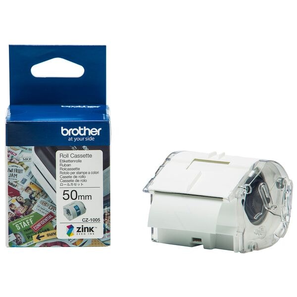 Brother Endlospapierrolle für Etikettendrucker »CZ-1005« 50 mm / 5 m weiß