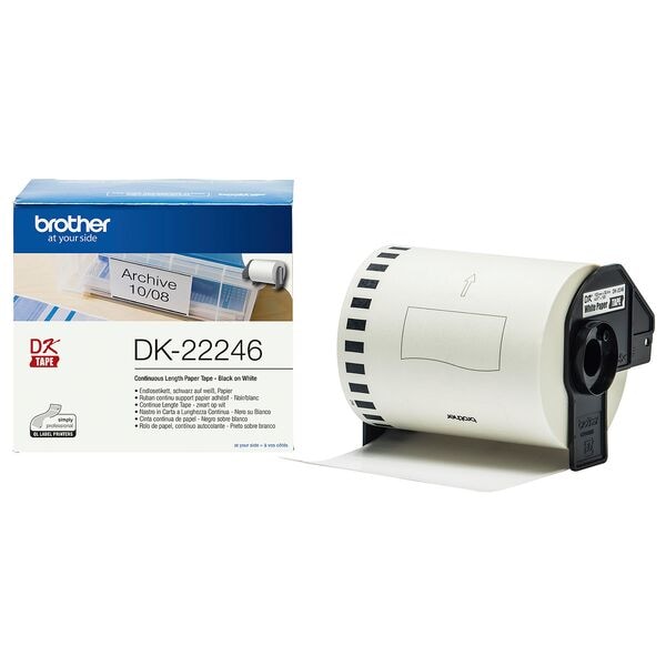 Brother Endlospapierrolle für Etikettendrucker »DK-22246« 103 mm / 30,48 m