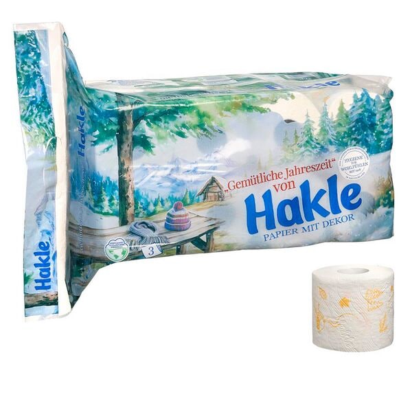 Hakle Toilettenpapier Märchenwald 3-lagig 1 Pack mit 16 Rollen