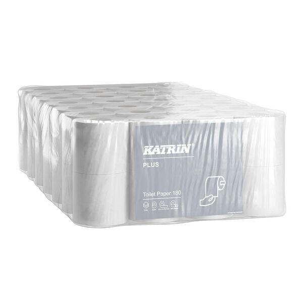 Katrin Toilettenpapier PLUS 3-lagig 56 Rollen (1 Pack à 56 Rollen)