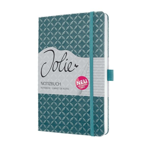Sigel Notizbuch »Jolie Mittelblau« Liniert A5 174 Seiten Blau