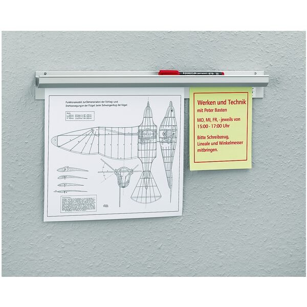 catch-ball SYSTEM Klemmleiste »Infoboard« 50 cm, 50 cm