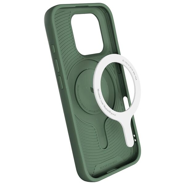 Woodcessoires Handy-Cover »Bio Case« IPhone 16 Pro Grün Grün