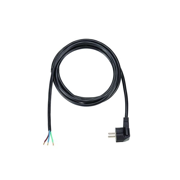 Bachmann Netzkabel Aderendhülsen schwarz 3,0 m schwarz