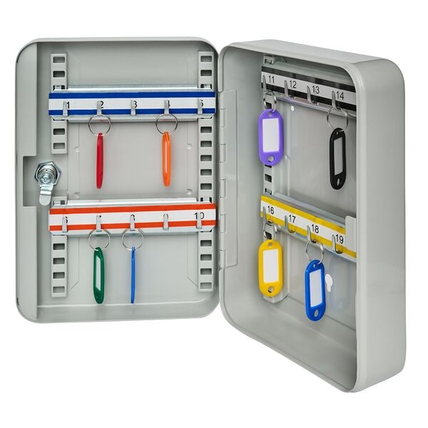 Alco Schlüsselkasten 20 Haken, 8 cm