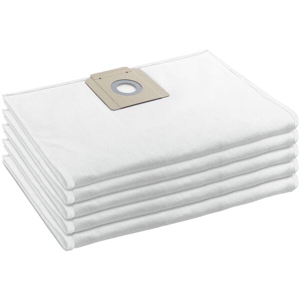 Kärcher 5x Staubsaugerbeutel NT 25, NT 35, NT 45, NT 361 ECO, Xpert NT 360