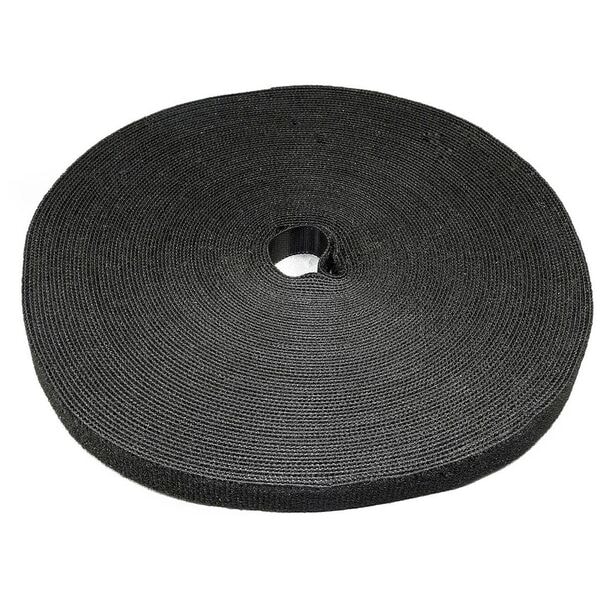 LABEL THE CABLE Klettkabelbinder »Roll Strap Pro« 25 m schwarz
