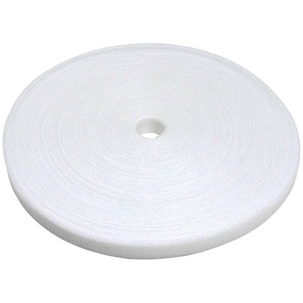 LABEL THE CABLE Klettkabelbinder »Roll Strap Pro« 25 m weiß weiß
