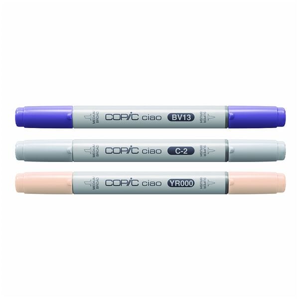 COPIC® Ciao Layoutmarker-Set Ciao Serene Palette 3 Stück