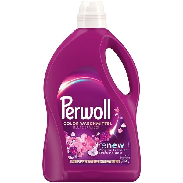 Perwoll Waschmittel »COLOR BLÜTENRAUSCH renew« 52 WL