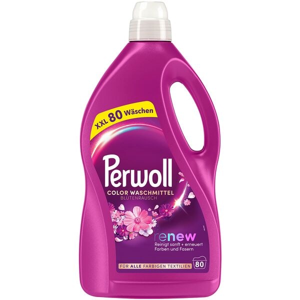 Perwoll Waschmittel »COLOR BLÜTENRAUSCH renew« 80 WL