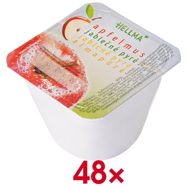 Hellma 48er-Pack Apfelmus 100 g