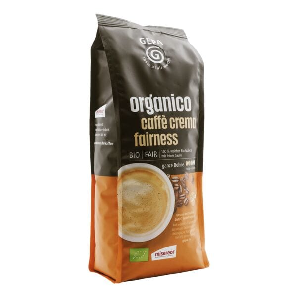 Gepa Bio Kaffeebohnen »Organico Caffè Crema Fairness« 500 g braun
