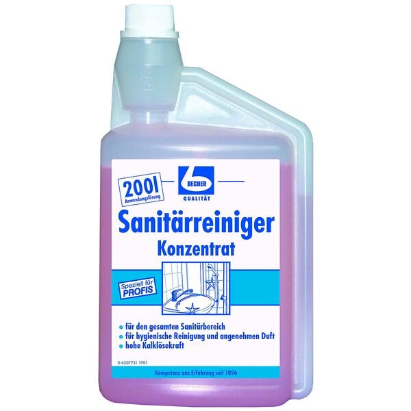 Dr. Becher Badreiniger Sanitärreiniger Konzentrat 1 L