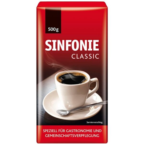 Jacobs Kaffee »Sinfonie Classic« 500 g braun