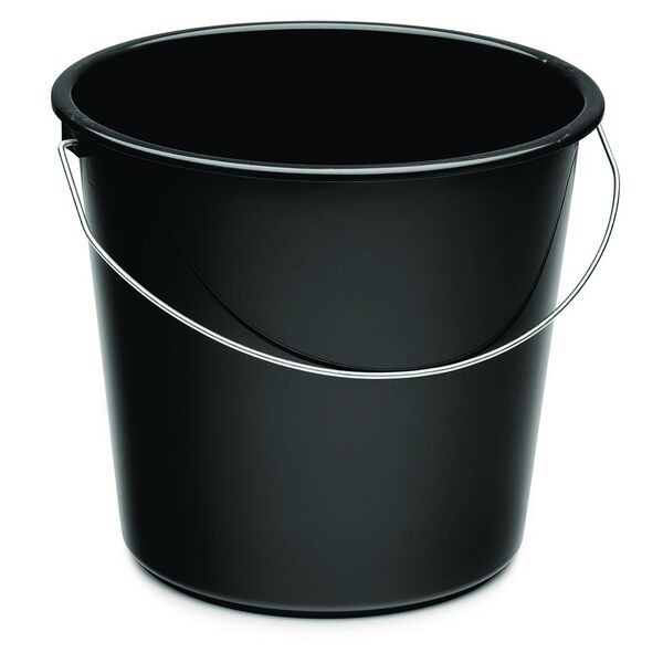 Nölle Putzeimer schwarz 10 Liter