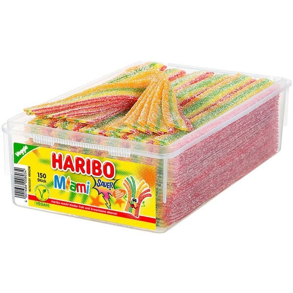 Haribo 150er-Pack Fruchtgummi »Miami sauer« à 7,5 g
