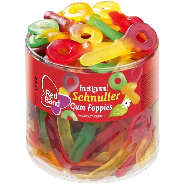 Red Band 100er Pack Fruchtgummis »Schnuller« 12 G