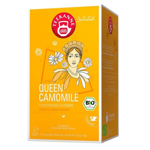 TEEKANNE Bio-Tee »Bio Luxury Cup Queen Camomile« 25 Portionen