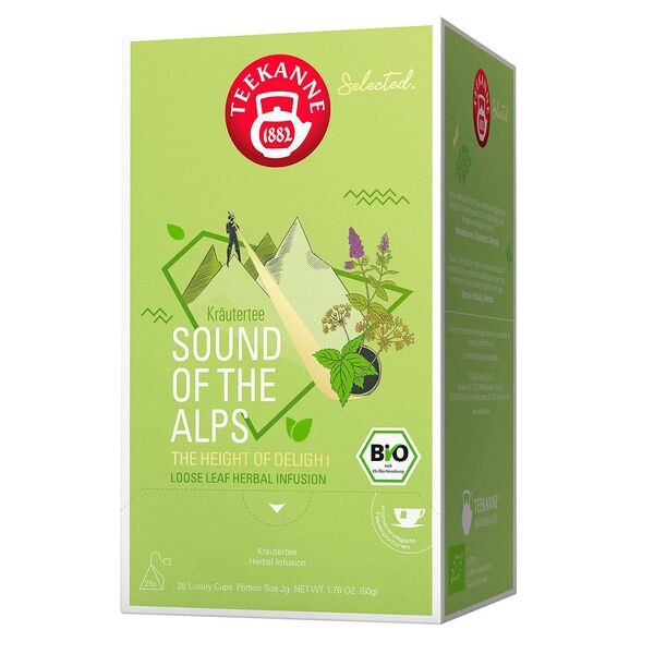 TEEKANNE Bio-Tee »Bio Luxury Cup Sound of the Alps« 25 Portionen