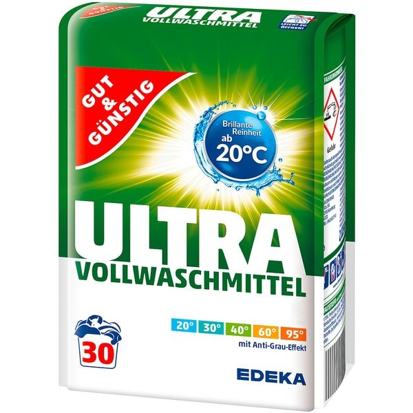 Gut und Günstig Waschmittel »ULTRA« 30 WL