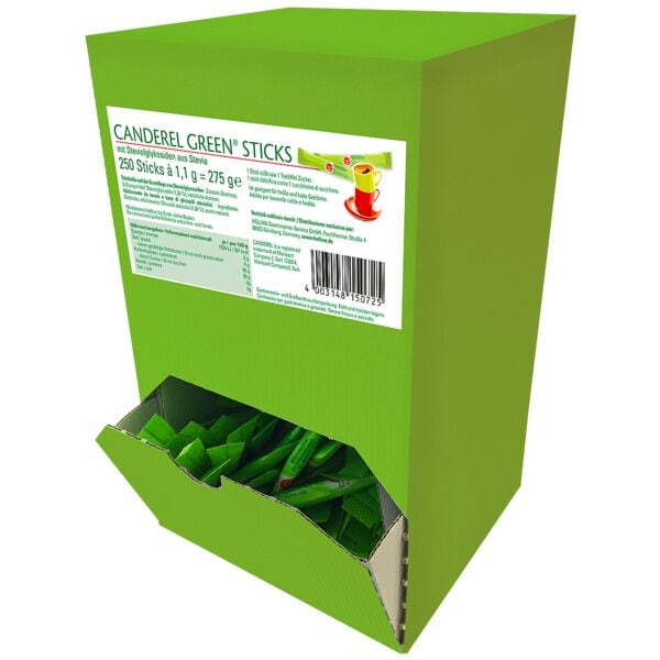 CANDEREL 250er-Pack Stevia-Sticks »CANDEREL GREEN« 1,1 g
