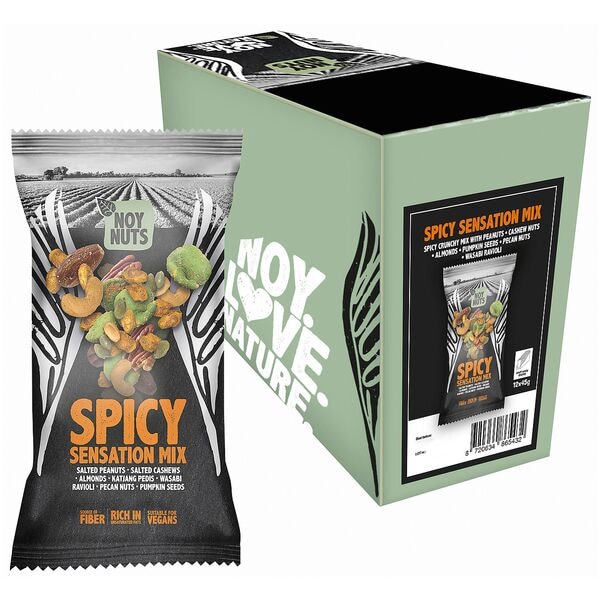 NOY NUTS 12er-Pack Nussmischung »Spicy Sensation Mix« 45 g