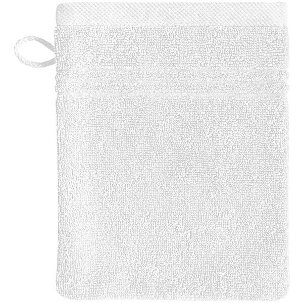 dyckhoff Waschlappen Nature 100% Baumwolle 16x21 cm weiß