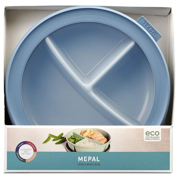 MEPAL Lunchbox »Cirqula« 1 L blau, 6x6 cm