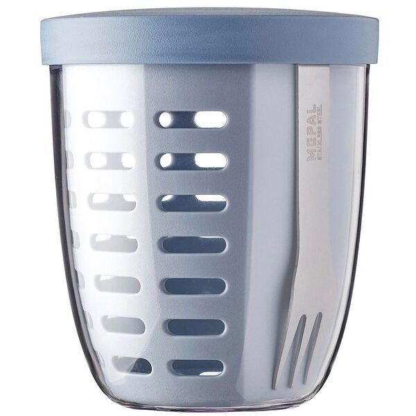 Mepal Speisebehälter »Fruitpot Ellipse« 0.6 L Blau, 10.7x12.7x10.7 Cm