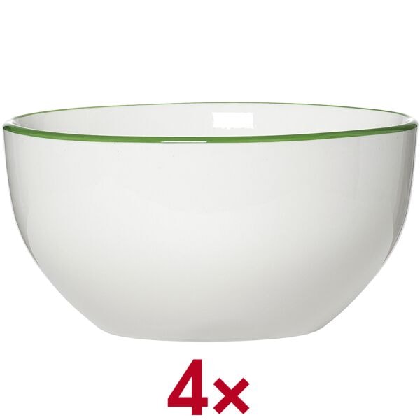 Ritzenhoff & Breker 4-tlg. Müslischalen-Set »Adela« 14 cm grün, 14x7 cm