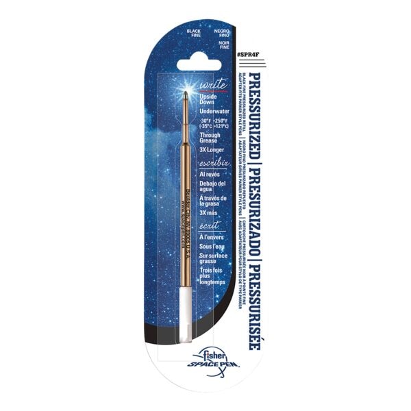 Fisher Space Pen Kugelschreibermine »Space Pen F« Gasdruck-Großraummine schwarz
