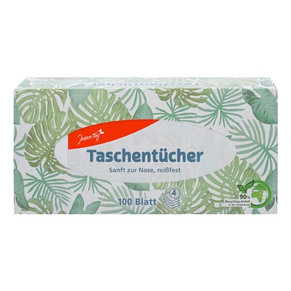 Jeden Tag Taschentücherbox 100 Tücher