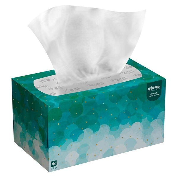 Kleenex Papierhandtücher »Ultra Soft Pop-Up« 1-lagig Weiß 18 Pack Je 70 Tücher Weiß, 22.6 Cm