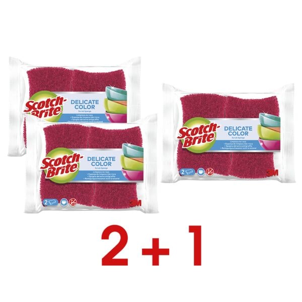 Scotch-Brite 3x 2er-Pack Reinigungsschwämme »Universal Color COL2«