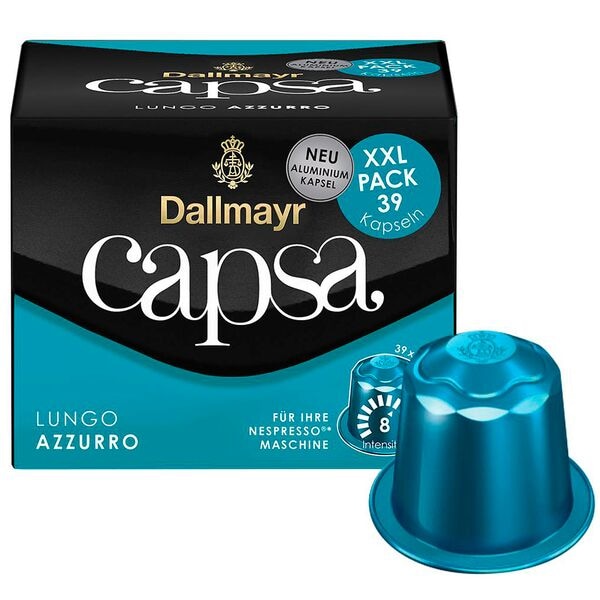 Dallmayr 39er-Pack Kaffeekapseln »Capsa Lungo Azzurro«