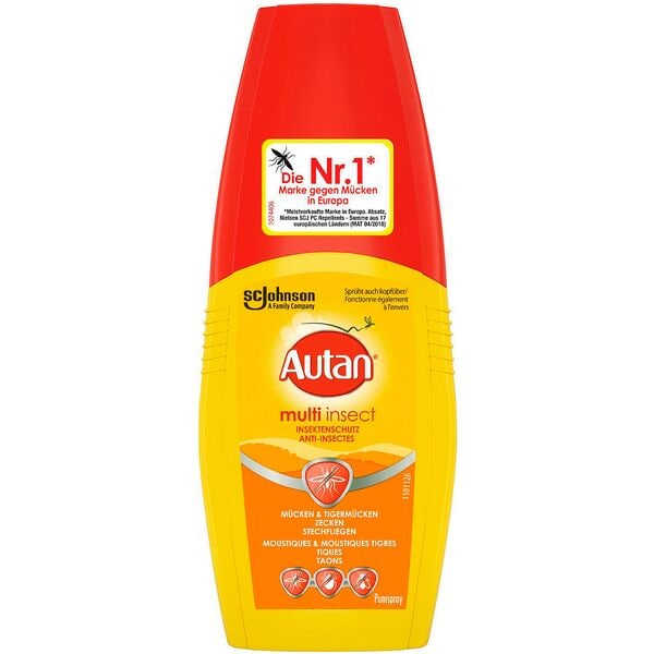 Autan Mückenschutz-Spray »multi insect« 100 ml mehrfarbig
