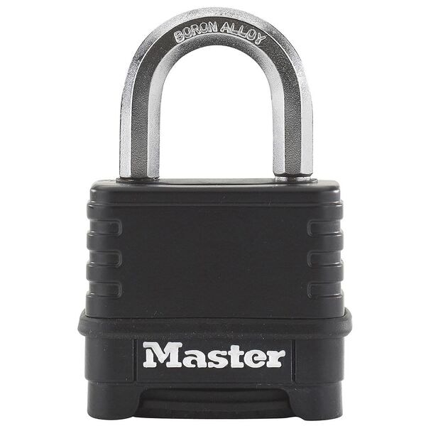 Master Lock Vorhängeschloss »M178EURD« schwarz, 5.7x8.7x3.1 cm