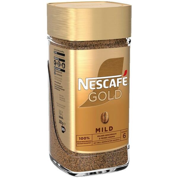 Nescafe Instantkaffee Gold mild 200.0 g