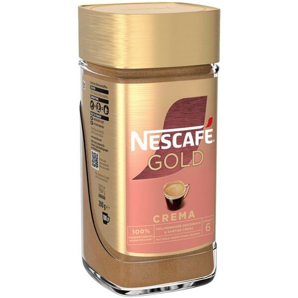 Nescafe Instantkaffee Gold crema 200.0 g gold