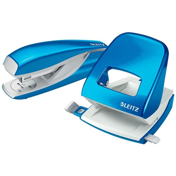 Leitz Tacker-Locher-Büroset »5095 WOW« Blau, 9.8x10.9 cm