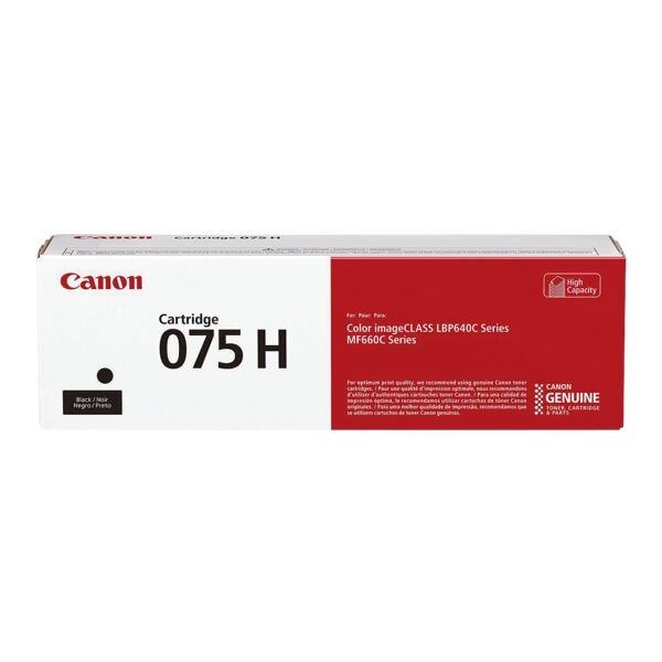 Canon Toner »075H BK« schwarz schwarz