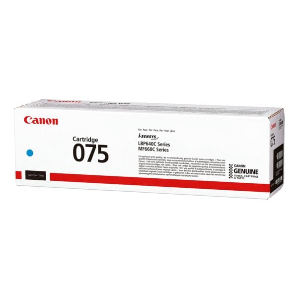 Canon Toner »075C« cyan blau